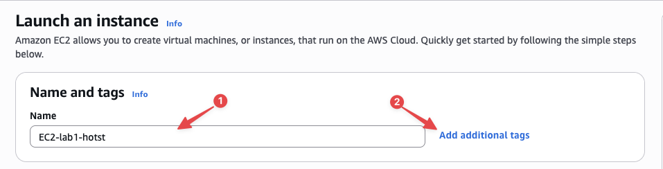 Thêm tags cho EC2 instance khi khởi tạo