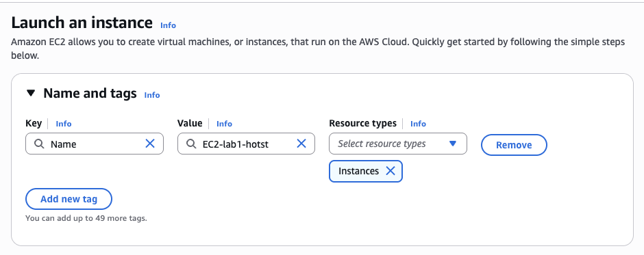 Xem lại thông tin EC2 instance trước khi tạo