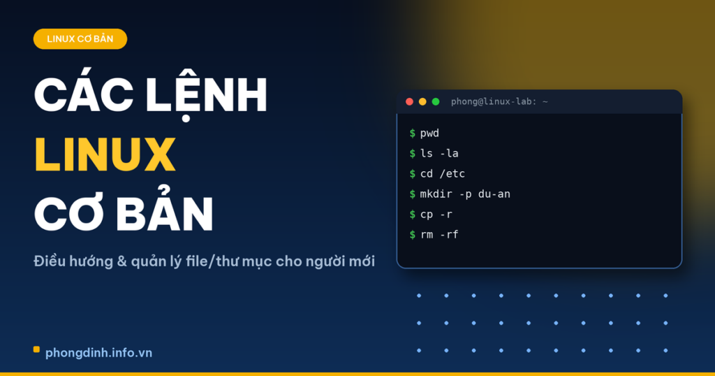 Các Lệnh Linux Cơ Bản Cho Người Mới Bắt Đầu: Điều Hướng Và Quản Lý File Từ A Đến Z