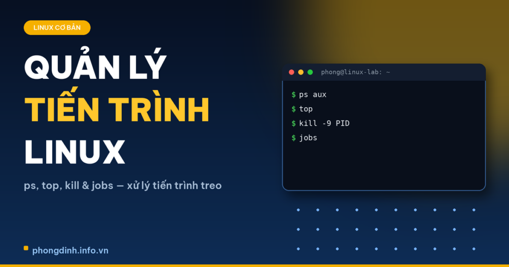 Quản Lý Tiến Trình Trong Linux: ps, top, kill Và systemctl Cho Người Mới